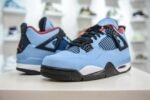 Travis Scott × Nike Air Jordan 4 Retro Cactus Jack “University Blue” トラヴィススコット × ナイキ エアジョーダン4 レトロ カクタスジャック “ユニバーシティブルー”  308497-406 - 图片 4