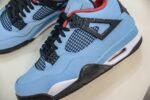 Travis Scott × Nike Air Jordan 4 Retro Cactus Jack “University Blue” トラヴィススコット × ナイキ エアジョーダン4 レトロ カクタスジャック “ユニバーシティブルー”  308497-406 - 图片 7