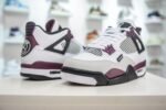Paris Saint Germain ×Nike Air Jordan 4 Retro “White/Bordeaux/Neutral Gray” パリ・サンジェルマン × ナイキ エアジョーダン4 レトロ “ホワイト/ボルドー/ニュートラルグレー”　　CZ5624-100 - 图片 4