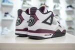 Paris Saint Germain ×Nike Air Jordan 4 Retro “White/Bordeaux/Neutral Gray” パリ・サンジェルマン × ナイキ エアジョーダン4 レトロ “ホワイト/ボルドー/ニュートラルグレー”　　CZ5624-100 - 图片 6