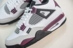 Paris Saint Germain ×Nike Air Jordan 4 Retro “White/Bordeaux/Neutral Gray” パリ・サンジェルマン × ナイキ エアジョーダン4 レトロ “ホワイト/ボルドー/ニュートラルグレー”　　CZ5624-100 - 图片 7