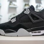 Nike Air Jordan 4 SE “Black and Light Steel” ナイキ エアジョーダン4 SE “ブラック アンド ライト スティール” DH7138-006