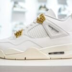 Nike  Air Jordan 4 Retro “White & Gold” ナイキ エアジョーダン4 レトロ “ホワイト アンド ゴールド” AQ9129-170