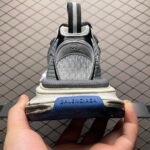BALENCIAGA 3XL Sneaker Worn-Out "Dark Grey/White/Blue"（734734W3XL71214） - 图片 7