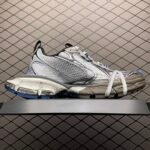 BALENCIAGA 3XL Sneaker Worn-Out "Dark Grey/White/Blue"（734734W3XL71214） - 图片 2