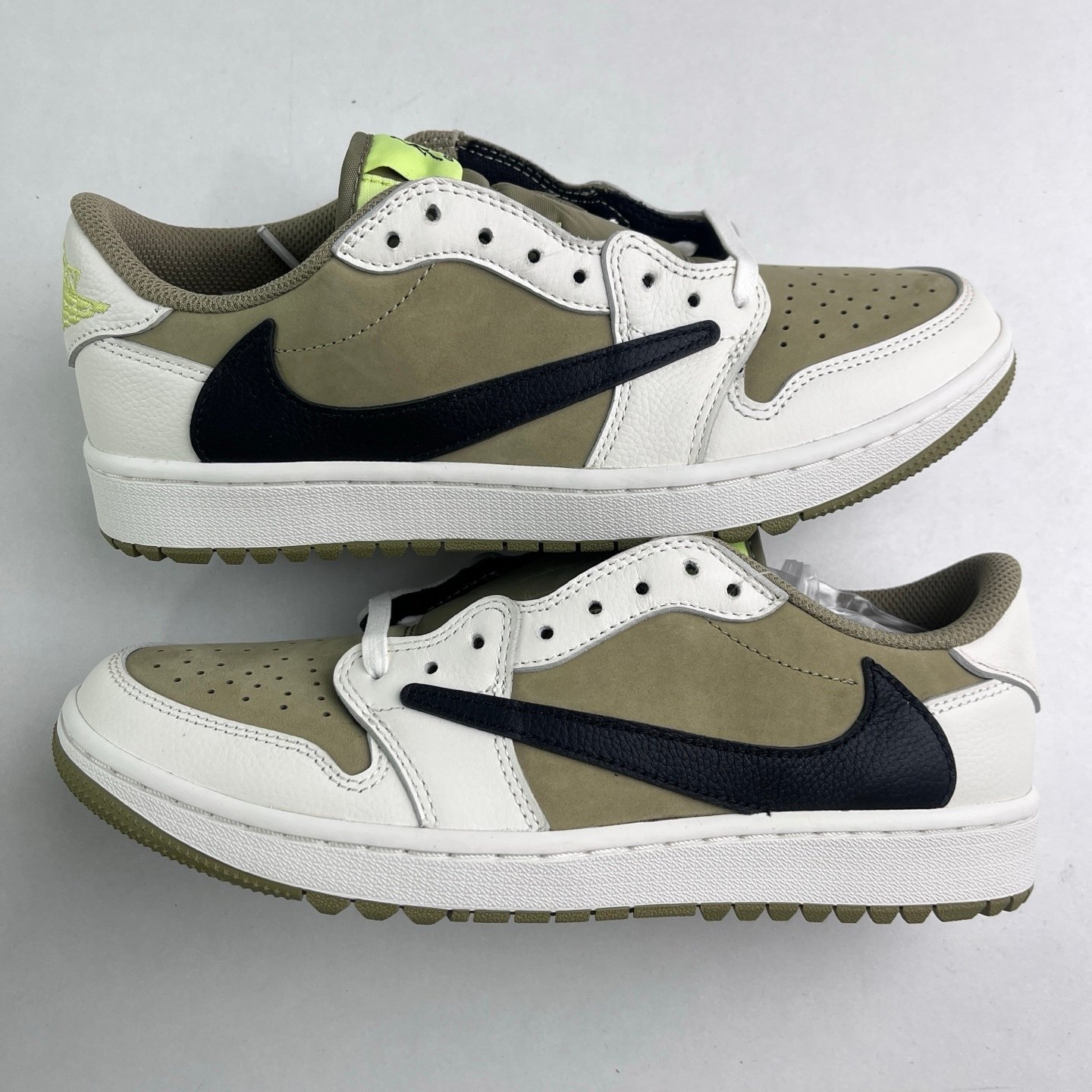 wsxc1744214084068_0.jpg Travis Scott × Nike Air Jordan 1 Low Golf NRG “Neutral Olive” トラヴィススコット × ナイキ エアジョーダン1 ロー ゴルフ NRG “ニュートラルオリーブ” FZ3124-200 - 图片 1
