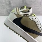 Travis Scott × Nike Air Jordan 1 Low Golf NRG “Neutral Olive” トラヴィススコット × ナイキ エアジョーダン1 ロー ゴルフ NRG “ニュートラルオリーブ”  FZ3124-200 - 图片 4