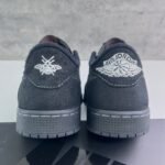 Travis Scott × Nike Air Jordan 1 Low OG SP “Black Phantom” トラヴィススコット × ナイキ エアジョーダン1 ロー OG SP “ブラック ファントム” DM7866-001 - 图片 8