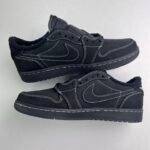 Travis Scott × Nike Air Jordan 1 Low OG SP “Black Phantom” トラヴィススコット × ナイキ エアジョーダン1 ロー OG SP “ブラック ファントム” DM7866-001 - 图片 9