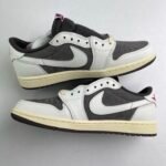 Travis Scott × Nike Air Jordan 1 Low OG SP “Reverse Mocha/Sail and Ridgerock” トラヴィススコット × ナイキ エアジョーダン1 ロー OG SP “リバース モカ/セイル アンド リッジロック” - 图片 9