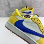 Travis Scott × Nike Air Jordan 1 Retro Low OG “Canary” トラヴィススコット × ナイキ エアジョーダン1 レトロ ロー OG “カナリー” DZ4137-700 - 图片 4