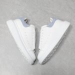 Alexander McQueen Oversized leather lace-up sneakers - 图片 9