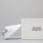 Alexander McQueen Oversized leather lace-up sneakers - 图片 6