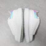 Alexander McQueen Oversized leather lace-up sneakers - 图片 7