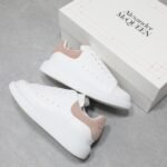 Alexander McQueen Oversized leather lace-up sneakers - 图片 5