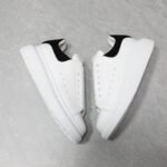 Alexander McQueen Oversized leather lace-up sneakers - 图片 8