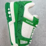 LOUIS VUITTON LV Trainer Sneaker トレイナー スニーカー 1A9JI1 - 图片 5