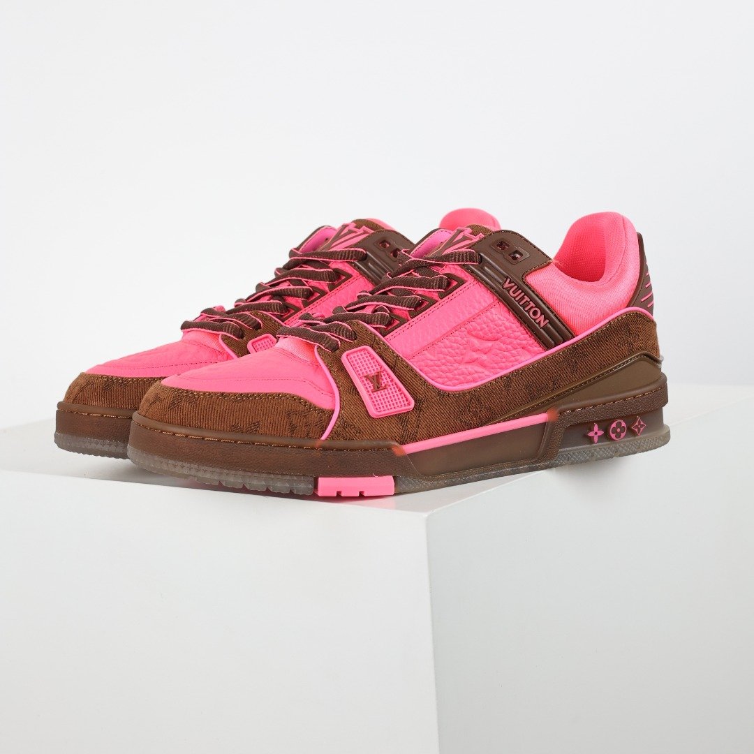 wsxc1752322886457_0 LOUIS VUITTON LV Trainer Sneaker トレイナー スニーカー 1A8Z5E - 图片 1