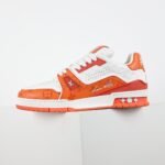 LOUIS VUITTON LV Trainer Sneaker トレイナー スニーカー 1AANH5 - 图片 5