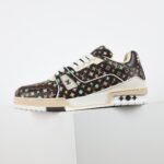 LOUIS VUITTON LV Trainer Sneaker トレイナー スニーカー 1ACXB1 - 图片 5