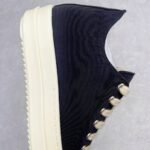 Rick Owens DRKSHDW Black Denim Low リック オウエンス スニーカー - 图片 6