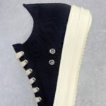 Rick Owens DRKSHDW Black Denim Low リック オウエンス スニーカー - 图片 5