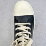 RICK OWENS lace-up Leather Ramones リックオウエンス カーフレザ ハイカット スニーカー - 图片 9