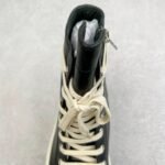 RICK OWENS lace-up Leather Ramones リックオウエンス カーフレザ ハイカット スニーカー - 图片 8