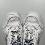 24850Balenciaga Hamptons Worn-Out Sneakers バレンシアガ ミディアム スニーカー - 图片 3