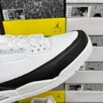 Fragment × Nike Air Jordan 3 “White/Black” フラグメント × ナイキ エアジョーダン3 “ホワイト/ブラック” DA3595-100 - 图片 4