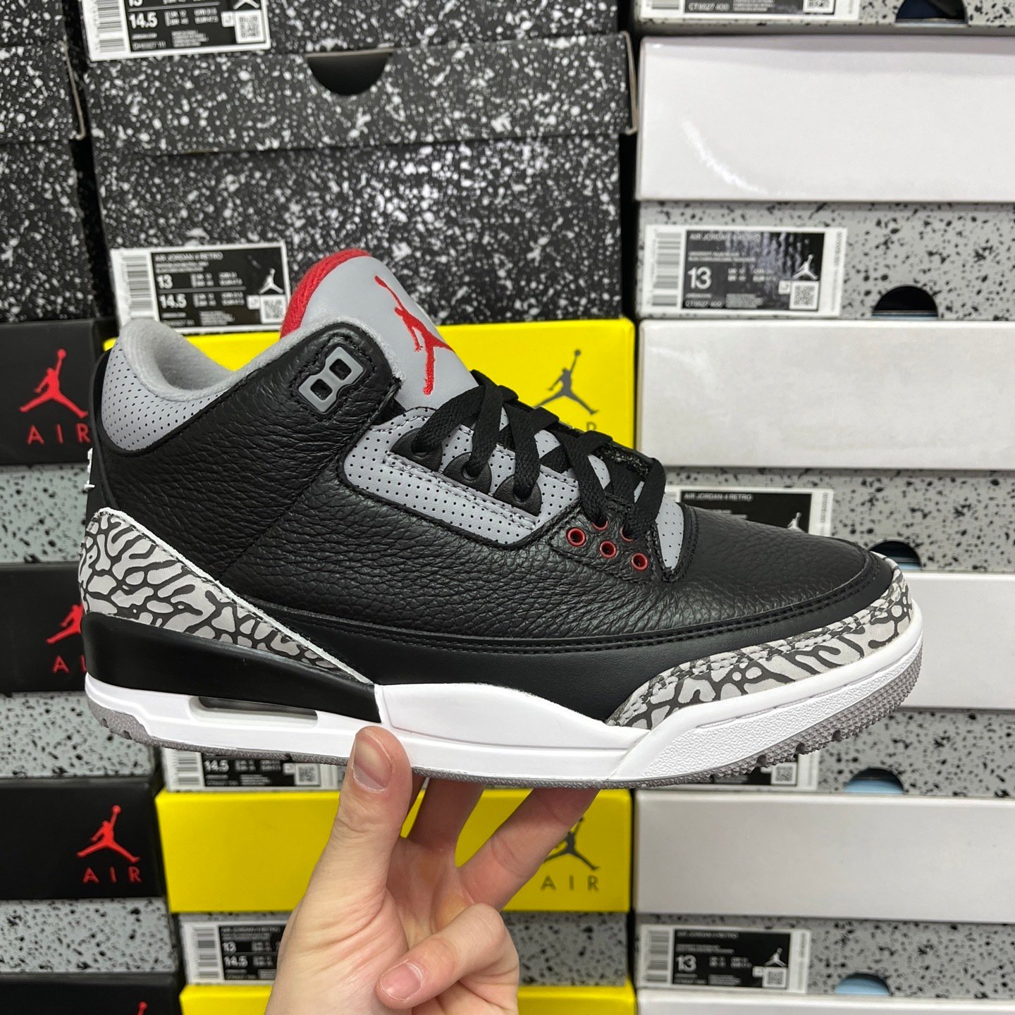 wsxc1754971133051_0.jpg Nike Air Jordan 3 Retro OG “Black Cement” (2018) ナイキ エアジョーダン3 レトロ OG “ブラックセメント” (2018) 854262-001 - 图片 1