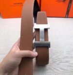 HERMES エルメス LOGO ベルト - 图片 4