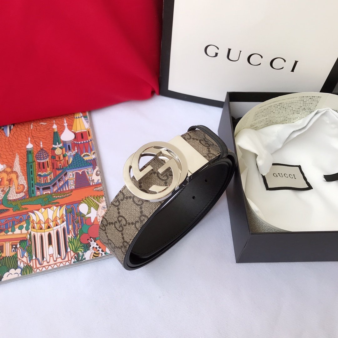wsxc1755710306281_0 GUCCI グッチ LOGO ベルト - 图片 1