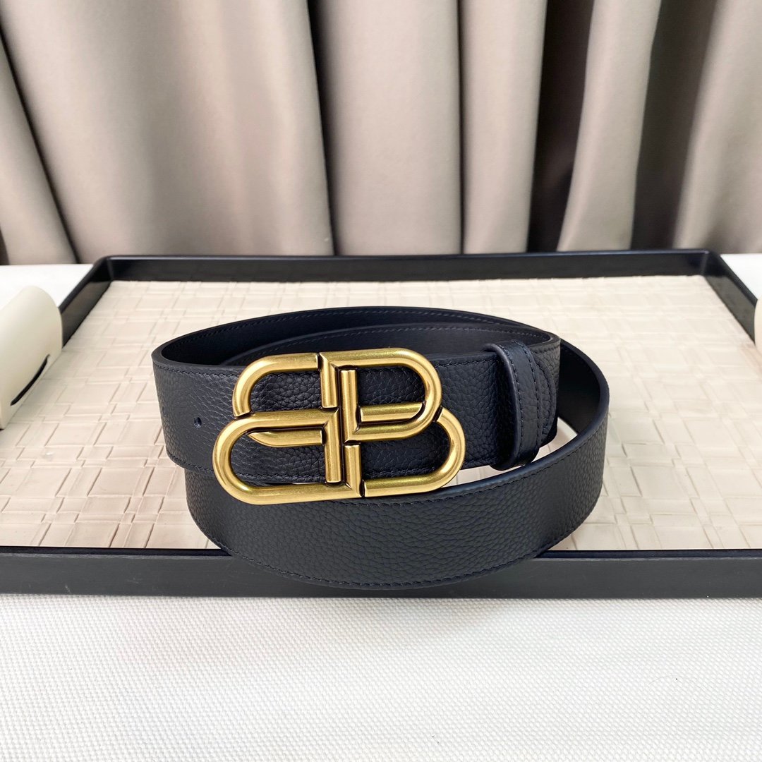 wsxc1755878220569_2 BALENCIAGA バレンシアガ BB LOGO ベルト - 图片 1