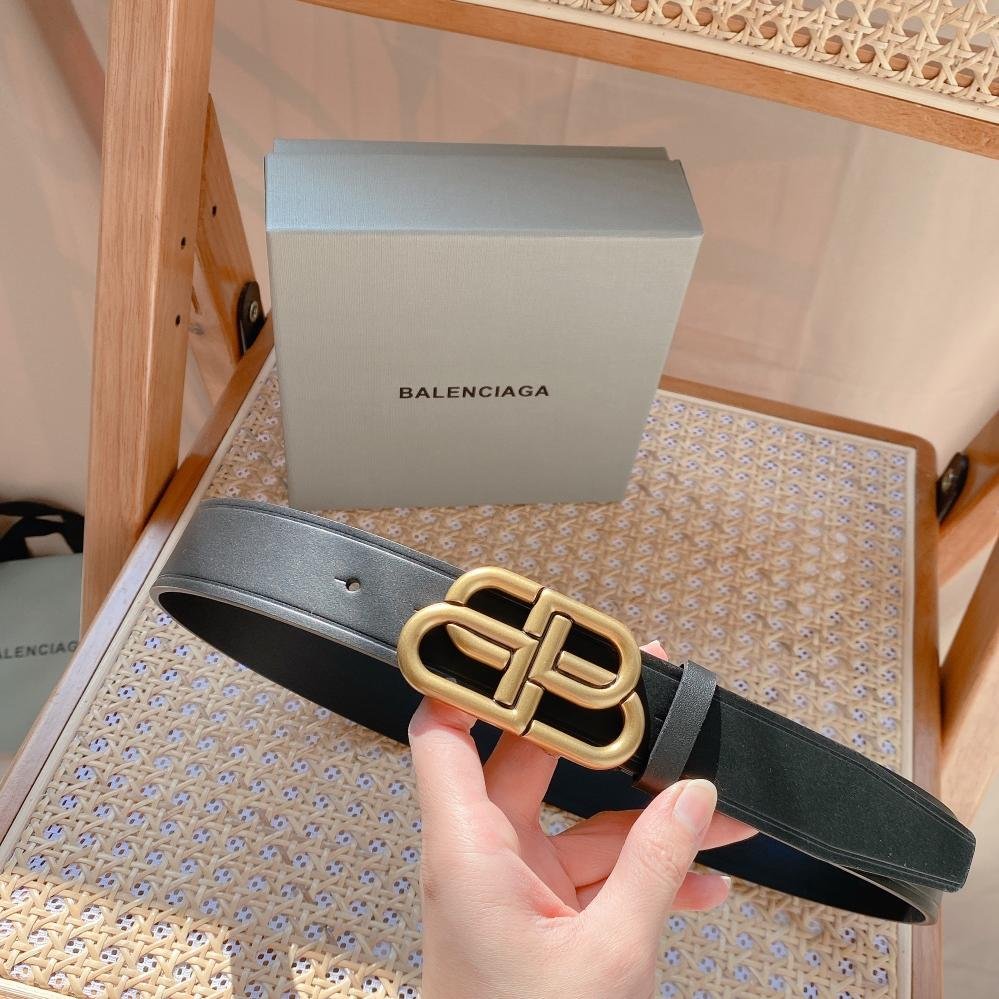 wsxc1755885335144_1 BALENCIAGA バレンシアガ BB LOGO ベルト - 图片 1