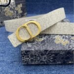 Christian Dior ディオール LOGO ベルト - 图片 2