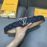 Louis Vuitton ルイヴィトン LOGO ベルト シルバー Silver - 图片 2