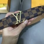 Louis Vuitton ルイヴィトン LOGO ベルト ゴールド Gold - 图片 3