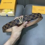 Louis Vuitton ルイヴィトン LOGO ベルト ゴールド Gold - 图片 2