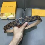 Louis Vuitton ルイヴィトン LOGO ベルト シルバー Silver - 图片 2