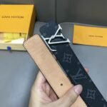 Louis Vuitton ルイヴィトン LOGO ベルト シルバー Silver - 图片 4