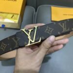 Louis Vuitton ルイヴィトン LOGO ベルト ゴールド Gold - 图片 3