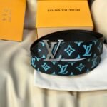Louis Vuitton ルイヴィトン LOGO ベルトブラック Black