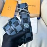 Louis Vuitton ルイヴィトン LOGO ベルトシルバー Silver - 图片 3