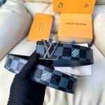 Louis Vuitton ルイヴィトン LOGO ベルトシルバー Silver - 图片 2