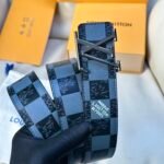 Louis Vuitton ルイヴィトン LOGO ベルトブラック Black - 图片 3