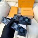 Louis Vuitton ルイヴィトン LOGO ベルトブラック Black - 图片 2