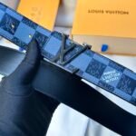 Louis Vuitton ルイヴィトン LOGO ベルトブラック Black - 图片 5