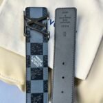 Louis Vuitton ルイヴィトン LOGO ベルトブラック Black - 图片 6