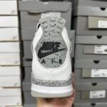 Nike Air Jordan 4 Retro “White/Cement” (2025) ナイキ エアジョーダン4 レトロ “ホワイト/セメント” (2025) FV5029-100 - 图片 4